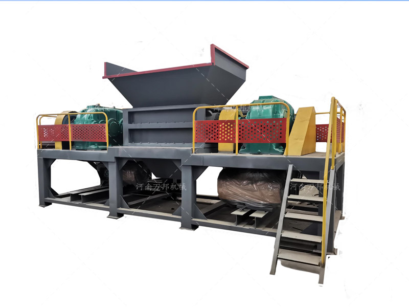 雙輥刀塑料撕碎機